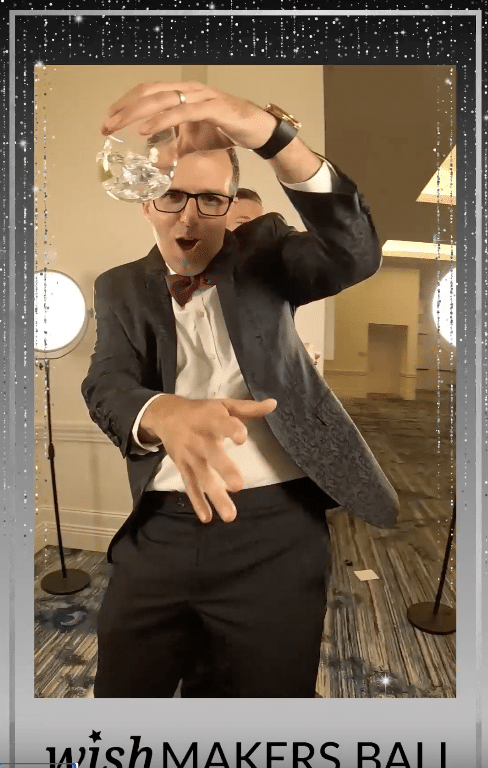 Make A Wish Foundation 360 Video Booth - 2024 Wishmaker's Ball